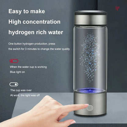 Echo Water - Hydrogen Water Bottle - Enhanced Health - 2024 New Year Hot Sale 60% OFF