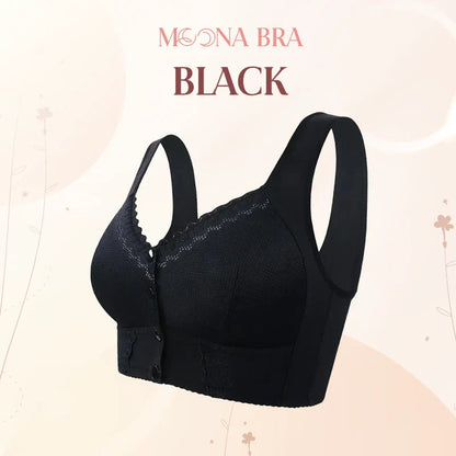 Moona Bra - Front Closure Breathable Bra for Seniors - Hot Sale 50% Off