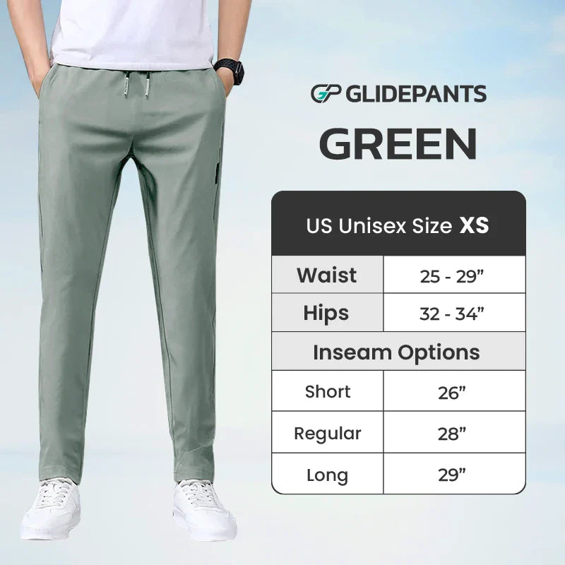 GlidePants - Unisex Quick Dry Pull-on Stretch Pants - Hot Sale 70% Off