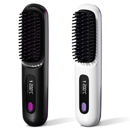 GoBrush PRO - Portable Straightener Brush