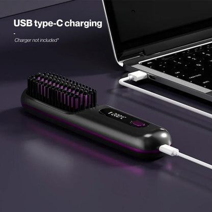 GoBrush PRO - Portable Straightener Brush