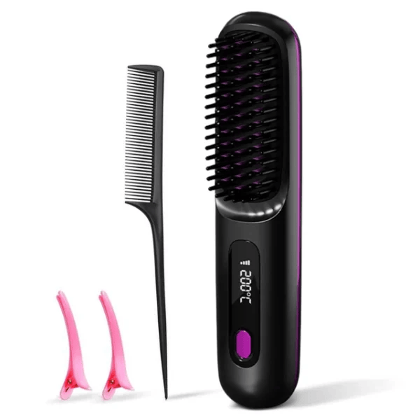 GoBrush PRO - Portable Straightener Brush