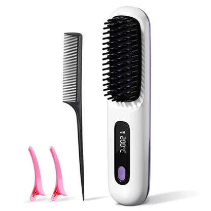 GoBrush PRO - Portable Straightener Brush