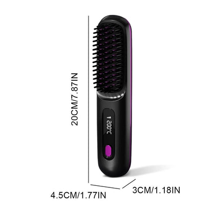 GoBrush PRO - Portable Straightener Brush