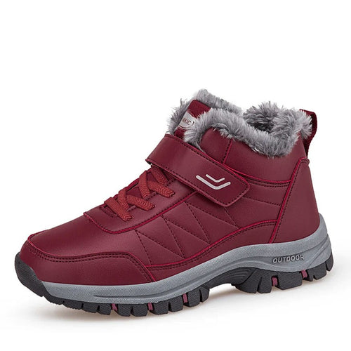 Waterproof Leather Winter Boots - The Most Comfortable Orthopedic Boots for Your Feet - Hot Sale 50% Off