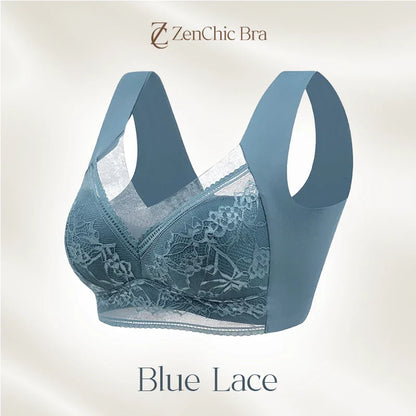 Wirefree Comfort Lift Push Up Mesh Lace Bra - Hot Sale 50% Off