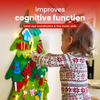 Interactive Felt Christmas Tree For Toddlers