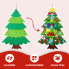 Interactive Felt Christmas Tree For Toddlers