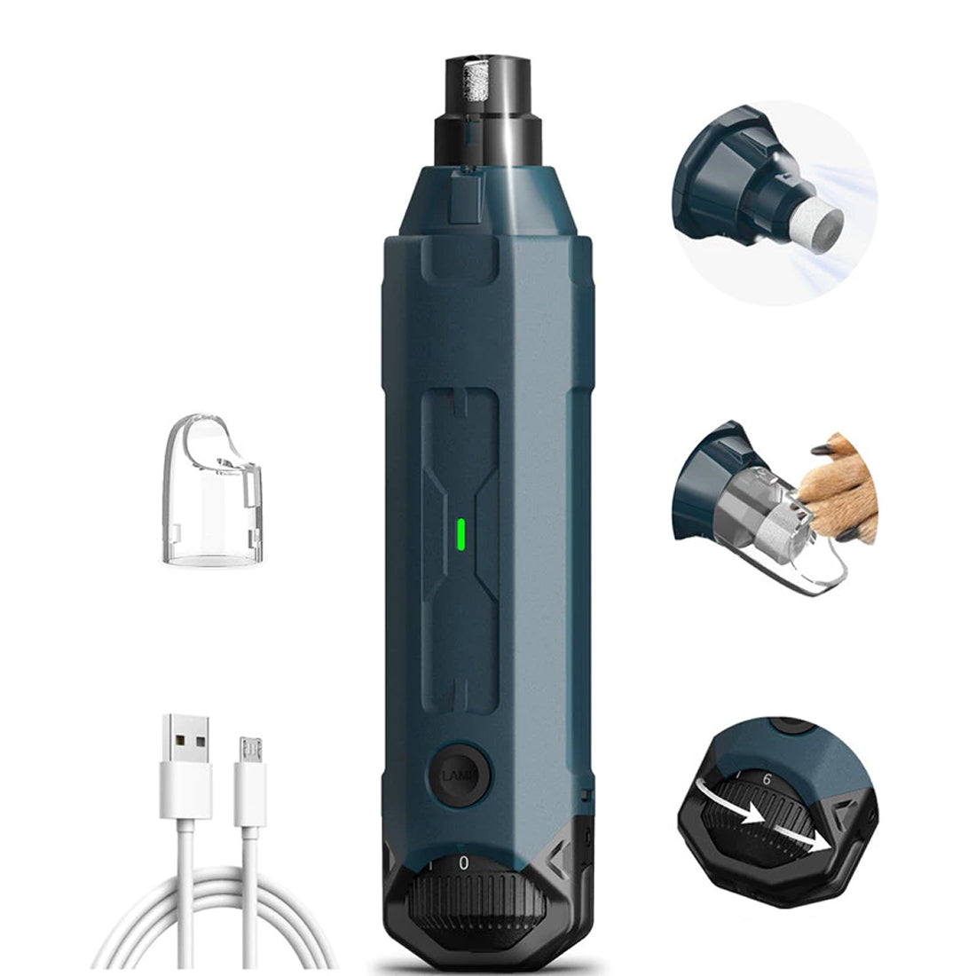 Pawyumio Silent Dog Nail Grinder