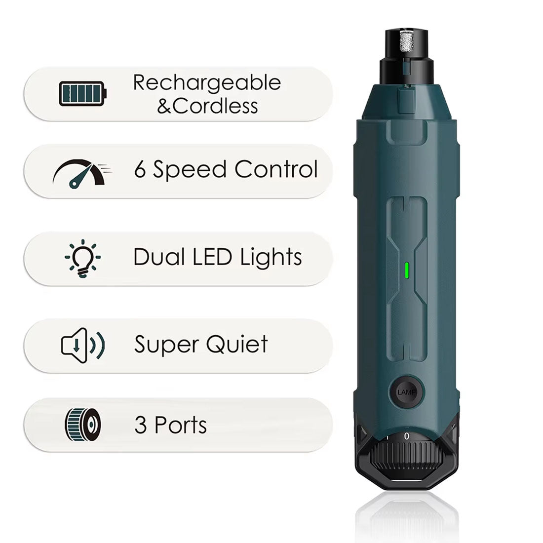 Pawyumio Silent Dog Nail Grinder