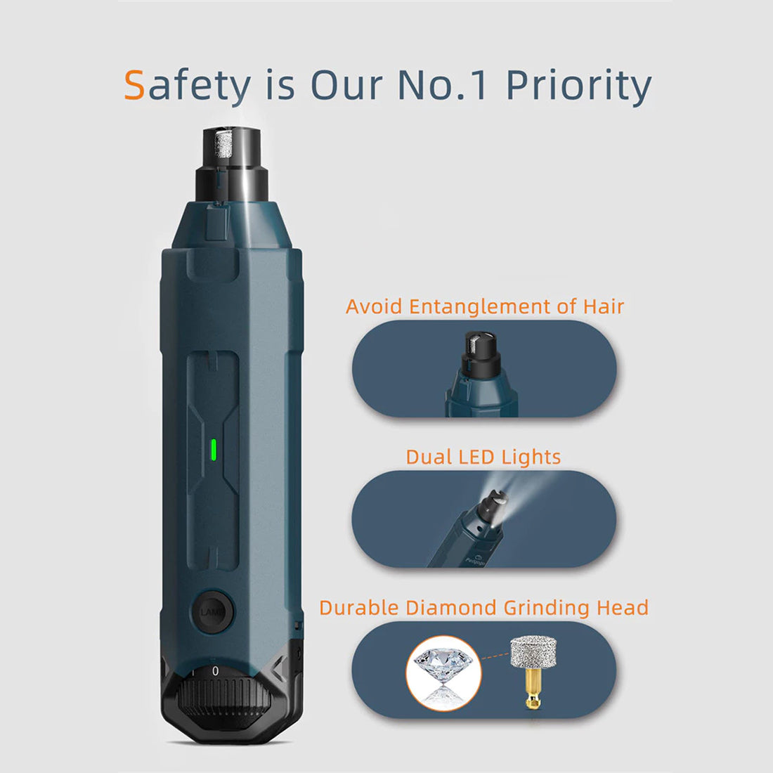 Pawyumio Silent Dog Nail Grinder