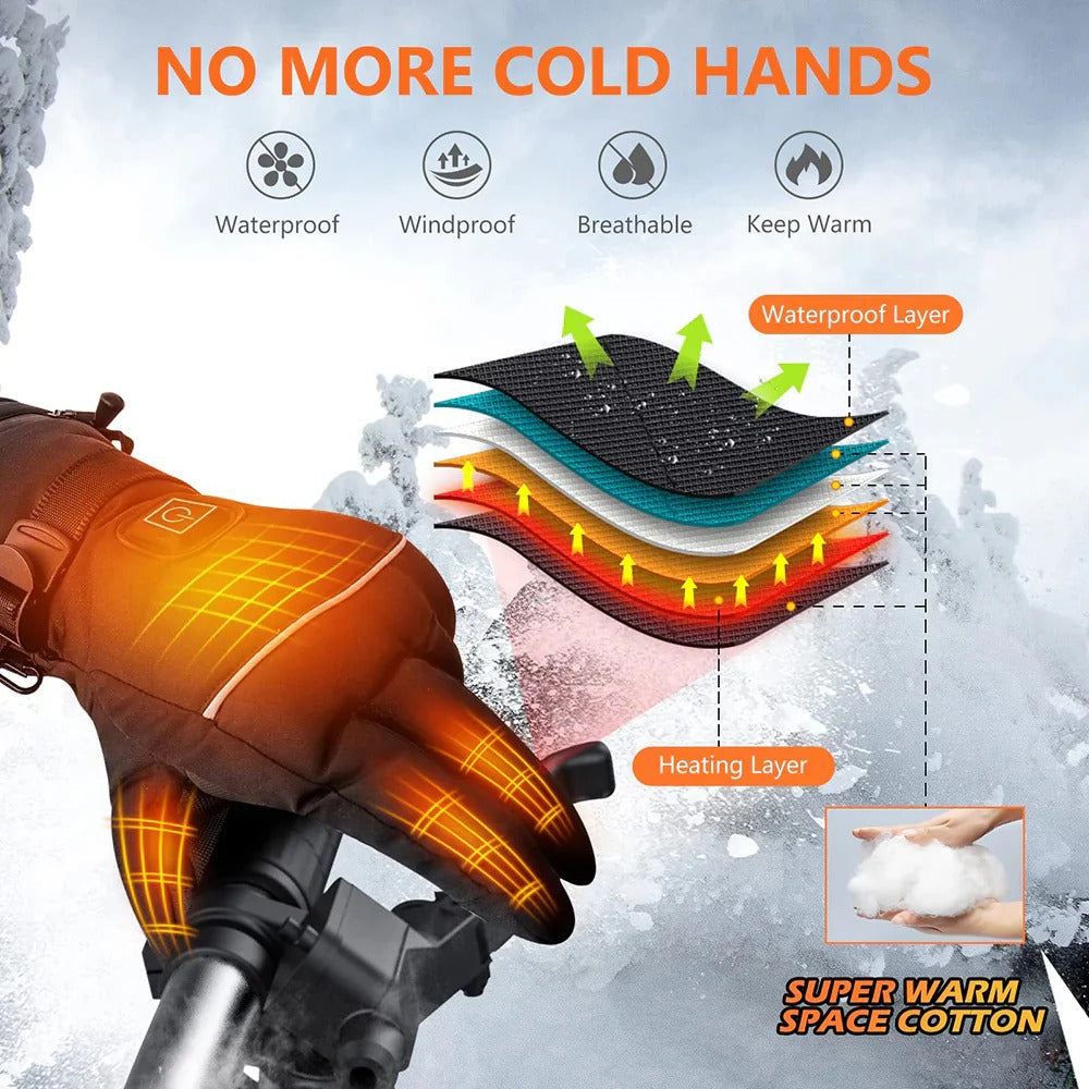 UMIO Heated Motorcycle Gloves