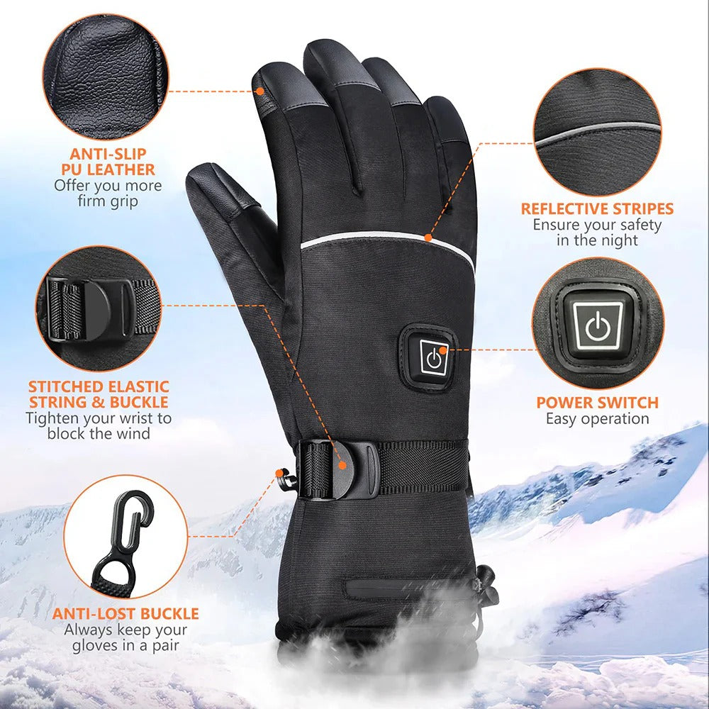 UMIO Heated Motorcycle Gloves