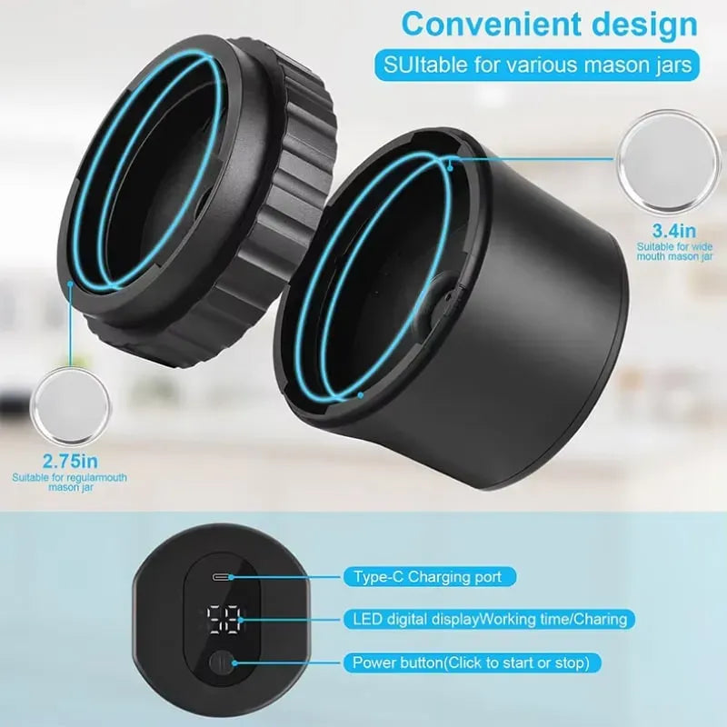 Umio Mason Jar Vacuum Sealer