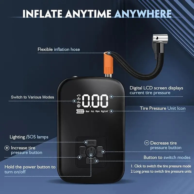 UMIO Portable Tire Inflator