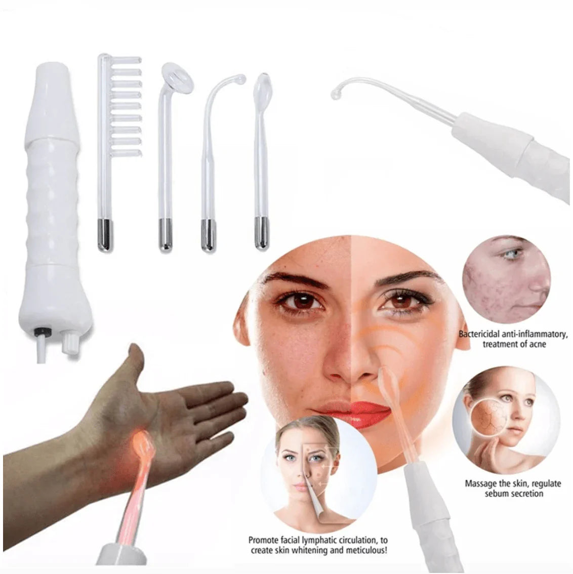 High Frequency Therapy Kit Face Care