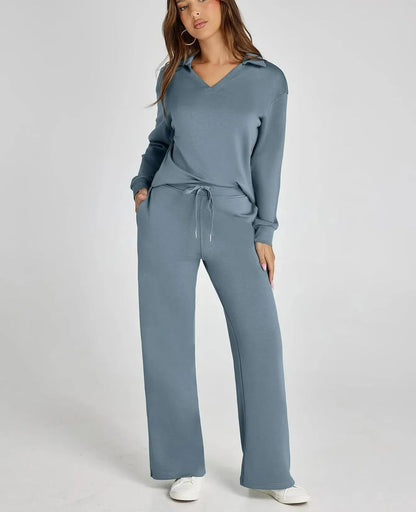 Women’s 2 Piece Sets Outfits Casual Long Sleeve Sweatsuits Sets