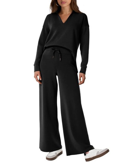 Women’s 2 Piece Sets Outfits Casual Long Sleeve Sweatsuits Sets