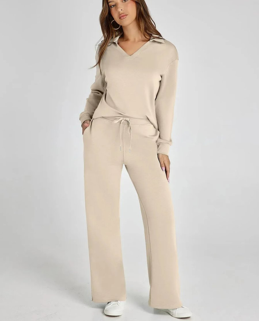 Women’s 2 Piece Sets Outfits Casual Long Sleeve Sweatsuits Sets