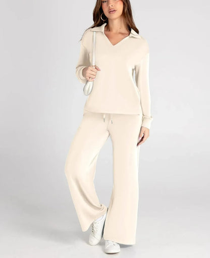 Women’s 2 Piece Sets Outfits Casual Long Sleeve Sweatsuits Sets